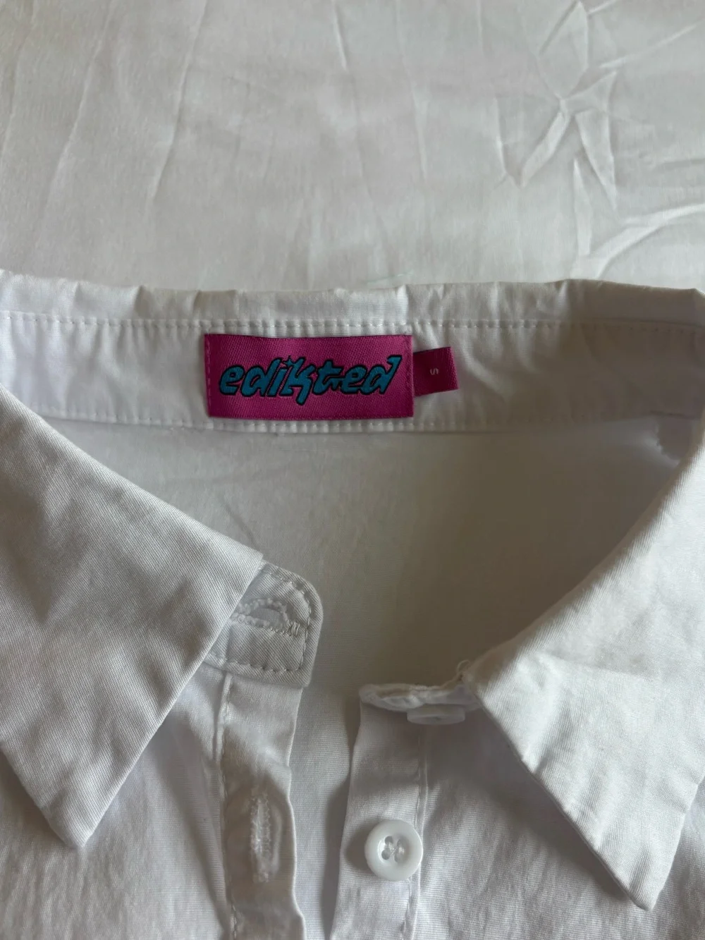 Edikted massie tailored button up shirt